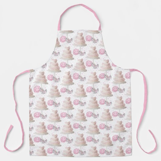 Hochzeitskuchen-Schürze Schürze (Vorderseite)