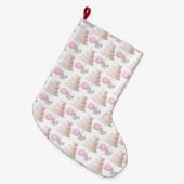 Hochzeitskuchen-Strumpf Großer Weihnachtsstrumpf (Vorderansicht (hängend))