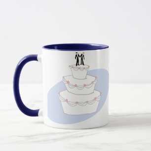 Hochzeitskuchen Tasse