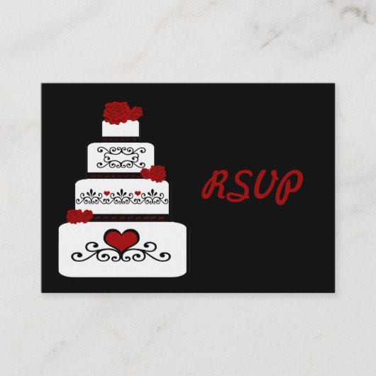 Hochzeitskuchen-UAWG Begleitkarte (Vorderseite)