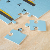 Hochzeitskuchen vor dem Zuckerguss Puzzle (Seite)