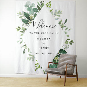 Hochzeitskulisse, Foto Rahmen, Fotokabine Requisit Wandteppich