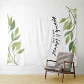 Hochzeitskulisse, Foto-Stütze, maßgeschneidert bot Wandteppich (Beispiel (Horizontal))