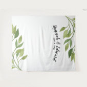 Hochzeitskulisse, Foto-Stütze, maßgeschneidert bot Wandteppich (Vorderseite (Horizontal))