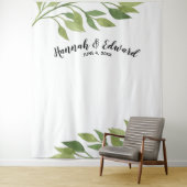 Hochzeitskulisse, Foto-Stütze, maßgeschneidert bot Wandteppich (Beispiel)