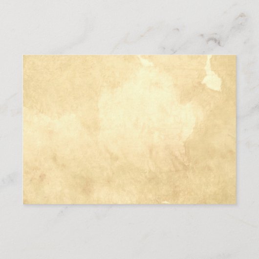 Hochzeitskunde, die Vintage Karten wünscht (Rückseite)