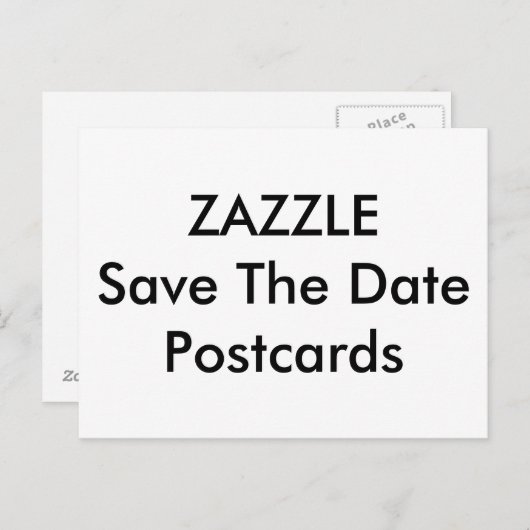 Hochzeitskunde Save the Date Einladungen Postkarte (Vorne/Hinten)