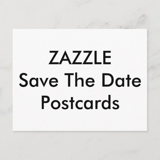 Hochzeitskunde Save the Date Einladungen Postkarte (Vorderseite)