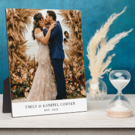 Hochzeitskundige Polyakryline aus pastellfarbenem Fotoplatte