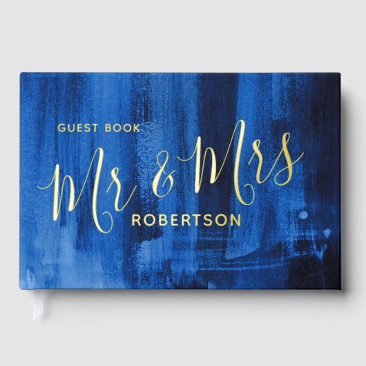 Hochzeitskunst Gästebuch (Vorderseite)