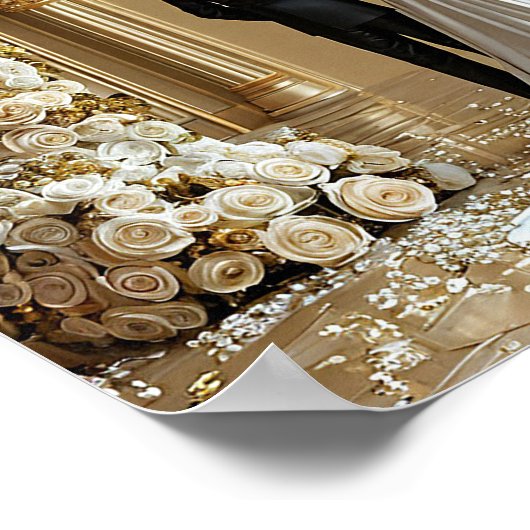 Hochzeitskunst Poster (Ecke)