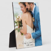 Hochzeitskunststoff-Foto Fotoplatte (Seite)