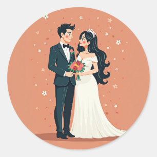 Hochzeitskuppel - Romance Stickers