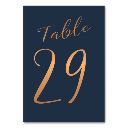 Hochzeitskupperschiff Rose Glitzer Tischnummer (Vorderseite)