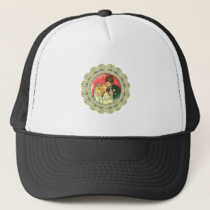 Hochzeitskuss Truckerkappe