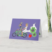 Hochzeitskust. BG Color DIY Grußkarte Karte (Vorderseite)