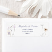 Hochzeitslabel für Wildblumen (Insitu)