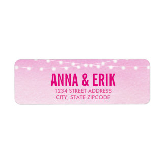 Hochzeitslampen mit Wasserfarbe