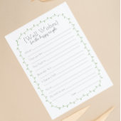 Hochzeitsleber, Weisheitsworte, 2 zweiseitiges Spi Einladung