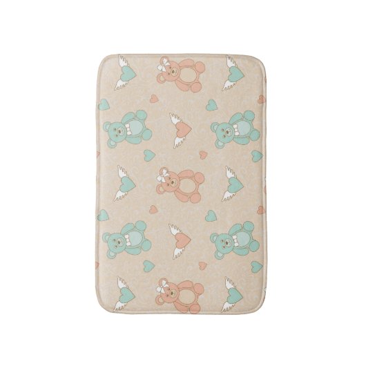 Hochzeitsleder Badematte (Vorderseite Vertikal)