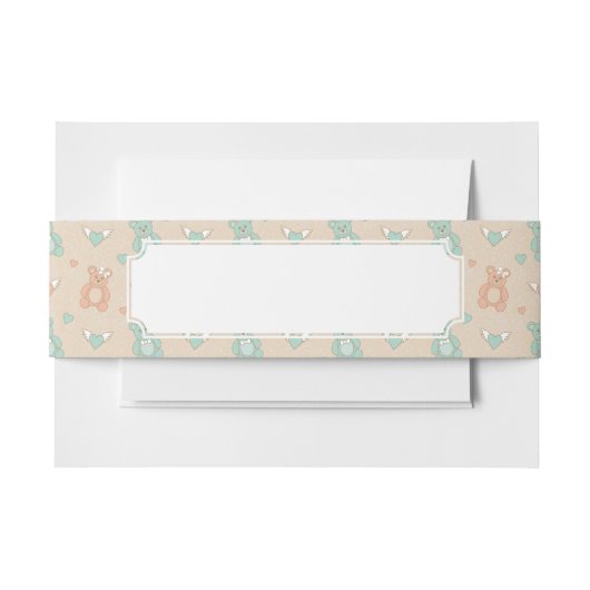 Hochzeitsleder Einladungsbanderole (Vorderseite Beispiel)