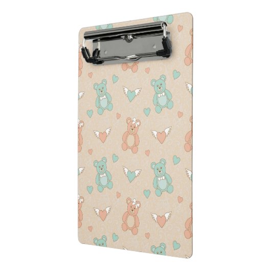 Hochzeitsleder Mini Klemmbrett (Gewinkelt2)