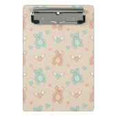 Hochzeitsleder Mini Klemmbrett (Vorderseite)