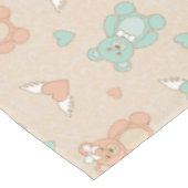 Hochzeitsleder Tischdecke (Schrägansicht)