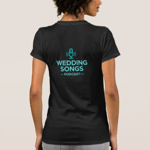 Hochzeitslieder Podcast-Logo Frauenschwarz-T - Shi T-Shirt