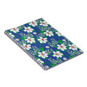 Hochzeitslima: Hintergrund der blumigen Einladung Notizblock (Rechte Seite)