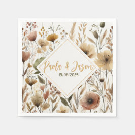 Hochzeitslippe Serviette