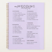 Hochzeitsliste Planer (Vorderseite)