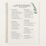 Hochzeitsliste Planer<br><div class="desc">Der perfekte Planer mit einer Ehering Checkliste, sodass die bald zu Braut auf der Spitze sein kann und das Bridezilla Syndrom zu vermeiden! Sie können jeden Stapel der Checkliste personalisieren oder so verlassen, wie er ist, aber vergessen Sie nicht, mit Ihren Namen und Ihrem Hochzeitsdatum zu personalisieren.</div>
