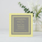 Hochzeitslobe Einladung (Stehend Vorderseite)