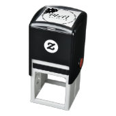 Hochzeitslogos: Grüne Blumenstrauß Permastempel (Produkt)