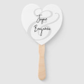 Hochzeitslüfter haben und das Sprichwort neutral h Fächer (Vorderseite)