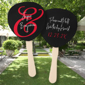 Hochzeitslüfter haben und Sprichwort schwarz halte Fächer