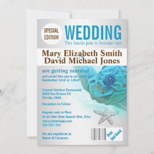 Hochzeitsmagazin PERSONALIZE Einladung