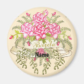 Hochzeitsmagnet bei Rosa Braut Magnet (Vorne)