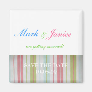 Hochzeitsmagnet Erinnerung Magnet