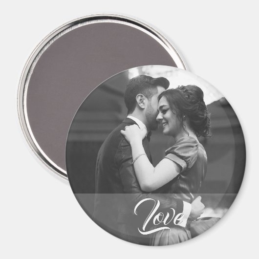 Hochzeitsmagnet mit Text-Liebe Magnet (Vorderseite/Rückseite)