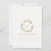 Hochzeitsmärchen Grüne Weinroute Mendrisiotto Einladung (Rückseite)