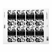 Hochzeitsmarken für Schwarz und Weiß (Vorne)