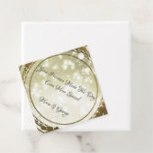 Hochzeitsmarken Geschenkanhänger (Beispiel)