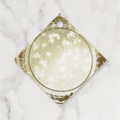 Hochzeitsmarken Geschenkanhänger (Rückseite)