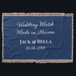 Hochzeitsmatte aus Himmelsblau in den Gastgeschenk Decke<br><div class="desc">Gestaltung</div>