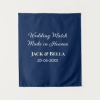 Hochzeitsmatte aus Himmelsblau in den Gastgeschenk