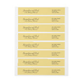 Hochzeitsmellow gelb (Bogen)