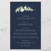 Hochzeitsmenü der Marine Snowberry+Eukalyptus 4 Co (Vorderseite)