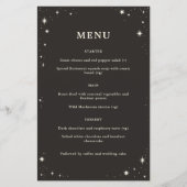 Hochzeitsmenü des Celestial Boho Tarots (Vorderseite)